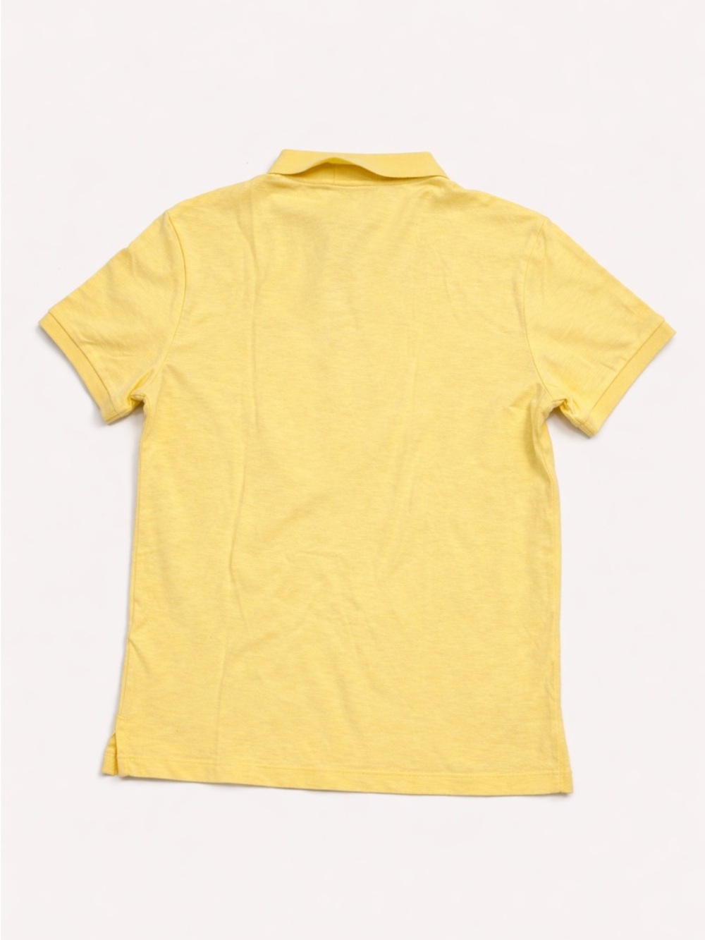 Polo by Ralph Lauren Yellow Polo Shirt with Embroidered Pony - Picture 4 of 7
